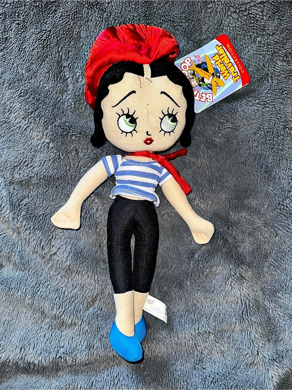 Betty Boop Plush Doll Red & Black NWT